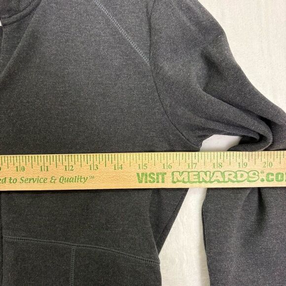 Athleta Women's Grey Quarter Zip Long Sleeve Workout Dress Size Small - Picture 6 of 13